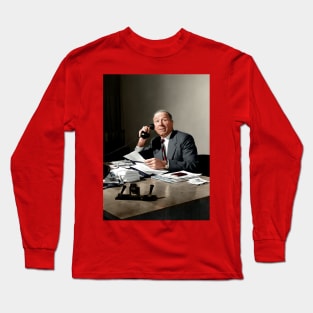 Sir Matt at his desk Long Sleeve T-Shirt